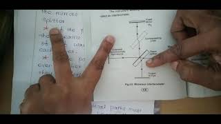 MEASUREMENT AND METROLOGY Unit 4 Michelson interferometer [upl. by Carolle31]