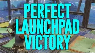 The Perfect Launchpad Victory Fortnite Gameplay  Ninja [upl. by Dnaltiak543]