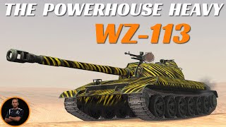 WZ113  How Does It Play  WoT Blitz [upl. by Glasgo]