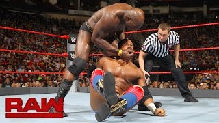 Darren Young vs Titus ONeil Raw Aug 29 2016 [upl. by Schultz]