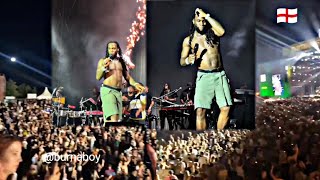 Burna boy historic performance at Switzerland as he shutdown 80k capacity stadium at Gurten festival [upl. by Hugh914]