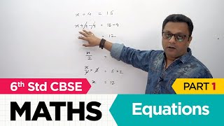 Class 6  Maths  Equations Part 1 [upl. by Ethe399]