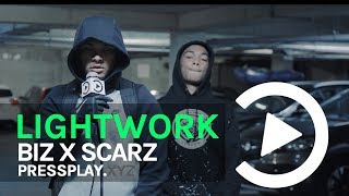 Hornsey Biz X Scarz  Lightwork Freestyle  Pressplay [upl. by Brandea]