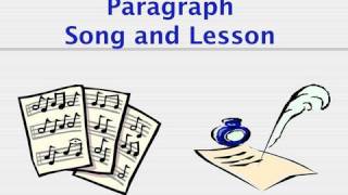 Paragraph Song and Lesson intro to writing paragraphs [upl. by Eulalia151]