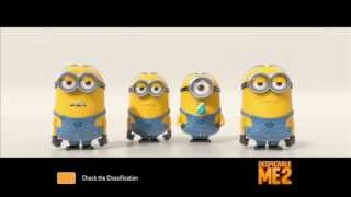 Despicable Me 2  Singing Minions [upl. by Yot]