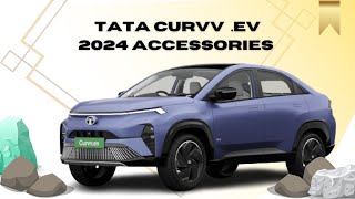 Tata curvv 2024 Accessories  Full list with Price Entire Range  tatamotors [upl. by Yniattirb215]