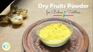 How to make Dry Fruits Powder for Babies and Toddlers [upl. by Alley]