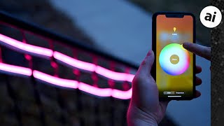 Review Philips Hue HomeKit Outdoor LightStrip [upl. by Nerrat730]