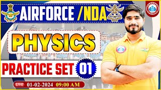 Airforce 012025 UPSC NDA Physics Practice Set 01 Physics PYQs By Dharmender Sir [upl. by Linder]