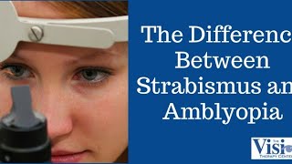 Explaining the Difference Between Amblyopia amp Strabismus to Parents ocns amblyopia strabismus [upl. by Lazos535]