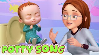 Potty Training Song And More Nursery Rhymes amp Kids Songs  Baby Ronnie Rhymes  Healthy Habits Songs [upl. by Hnacogn]