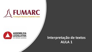 CURSO FUMARC  TEMAS  ALMG  2022 [upl. by Byler336]