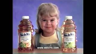 Welchs White Grape Juice Commercial 2000 Original Cut [upl. by Tamiko121]