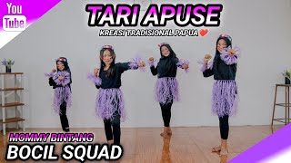 APUSE  TARI TRADISIONAL PAPUA  BOCIL SQUAD  MOMMY BINTANG [upl. by Lerim182]