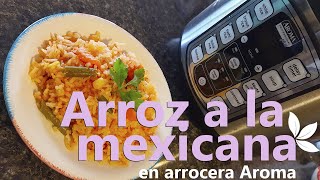 Arroz a la mexicana  En arrocera eléctrica [upl. by Kuhn]