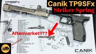 Canik TP9SFx Aftermarket Striker Spring [upl. by Fonsie]