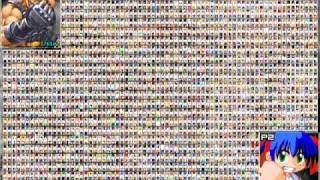 SCREENPACK High Resolution for mugen over 8000 characters [upl. by Ilka]