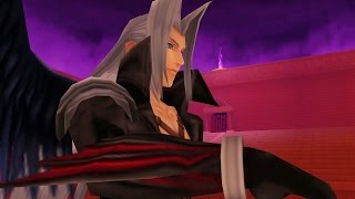 Kingdom Hearts Sephiroth Boss Fight PS3 1080p [upl. by Auqinal]