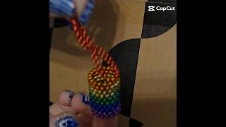 satisfying magnetic beads [upl. by Kcirdneked]