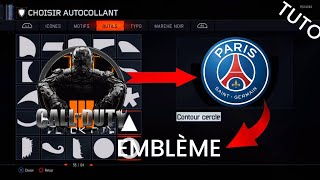 TUTO emblème PSG sur BO3 [upl. by Pyszka]