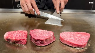 420 Dinner in Tokyo  Kobe Beef vs Matsusaka Beef vs Kuroge Wagyu [upl. by Ima]