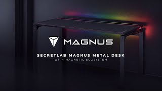 The allnew Secretlab MAGNUS Metal Desk [upl. by Aniat717]