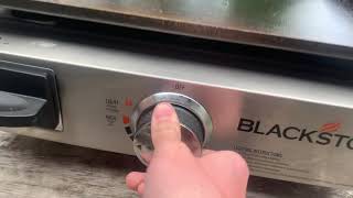 Blackstone Griddle Igniter Troubleshooting [upl. by Nnylecoj]