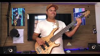 Bloqueado  Gustavo lima Bass Cover [upl. by Atiekal877]