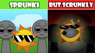 Incredibox  Sprunki Scrunkly  Normal And Horror Version New Mod [upl. by Emmey]