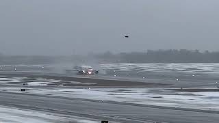 Avion Express A320232 experienced a runway runoff while landing at VNOEYVI  Radio [upl. by Saylor145]