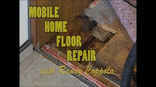 FLOOR REMOVAL amp How to PATCH a Mobile Home Floor Mobile Home Bedroom Renovation [upl. by Gilliam454]