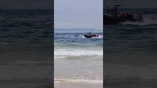 Boat Beaching Plettenberg Bay beach ocean sea [upl. by Bald]