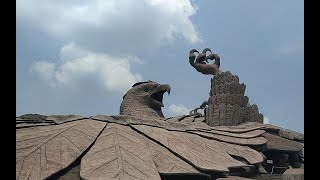 Worlds largest bird sculpture 🦅Jatayu Earths center by C3 [upl. by Azila27]