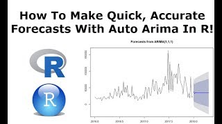 How To Use Auto Arima Forecast Package In R [upl. by Ocnarf]