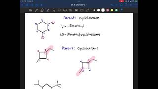 Naming Cycloalkanes With Substituents [upl. by Imer301]