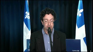 Bernard Drainville chante Normand LAmour [upl. by Paschasia]