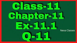 Ex111 Q11 Class 11  Conic Section  NCERT Math [upl. by Ardnaxela116]