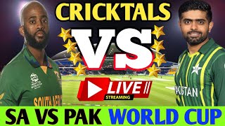 Live Pakistan vs South Africa 2023  PAK vs SA Live  ICC World Cup 2023 [upl. by Ycrep]