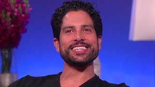 Adam Rodriguez Whats a love scene like with Taraji  STEVE HARVEY [upl. by Constance]