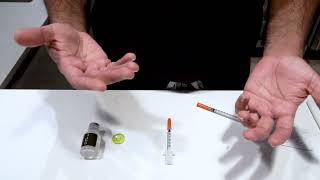 How to inject your semaglutide or trizepatide [upl. by Atteloiv]