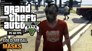 GTA 5 PC  Mission 36  Masks Gold Medal Guide  1080p 60fps [upl. by Ekaj]