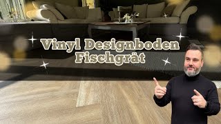 Fischgrät Vinyl Designboden [upl. by Ahsenrad145]