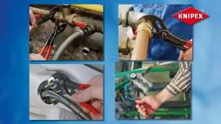 KNIPEX Cobra Water Pump Pliers Product Video [upl. by Griseldis]