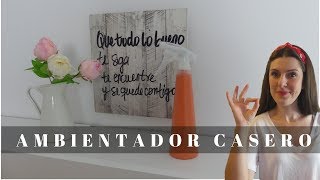 Ambientador casero para una casa con buen olor [upl. by Nomelc839]