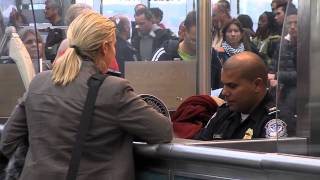 US Customs amp Border Protection Operations Back at Newark Airport [upl. by Morgun244]