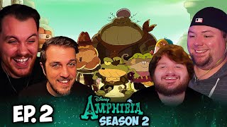 Amphibia Season 2 Episode 2 Group Reaction  The Ballad of the Hopediah Plantar  Anne Hunter [upl. by Neibart641]