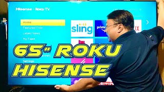 Ultra HD Hisense 65quot Roku TV Review [upl. by Iden]