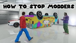 How To Deal With Annoying Modders And Griefers GTA 5 Tips Strategies Tutorials [upl. by Mahoney25]