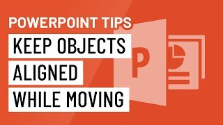 PowerPoint Quick Tip Keep Objects Aligned While Moving [upl. by Nonah655]