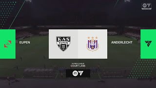 VOLVEMOS A LA CIMA  Eupen vs Anderlecht  modo carrera [upl. by Ardeid259]